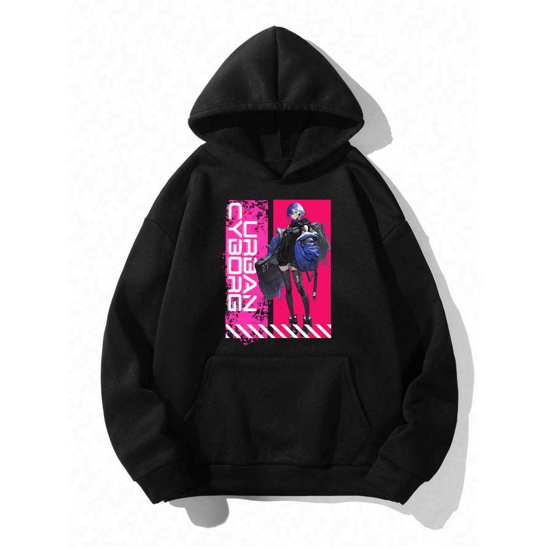 Cyber Anime Girl T-Shirt