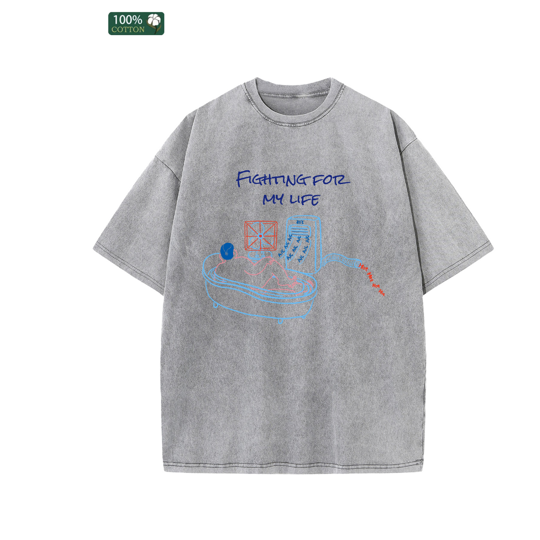 Fighting For My Life -Shirley Chang T-Shirt