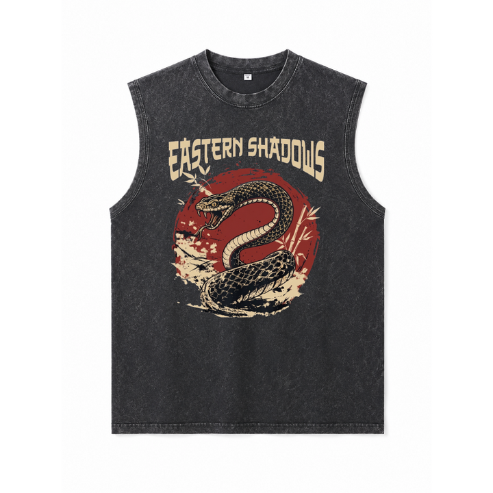 Eastern Shadows Snake vintage Sleeveless Tee