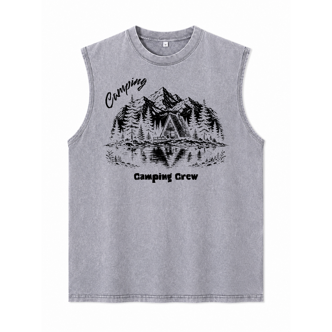 Custom Camping Hoodie | Personalised Vintage Graphic Hoodie