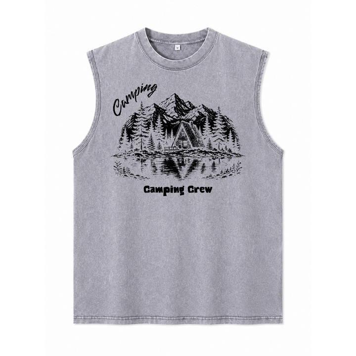 Custom Camping Hoodie | Personalised Vintage Graphic Hoodie