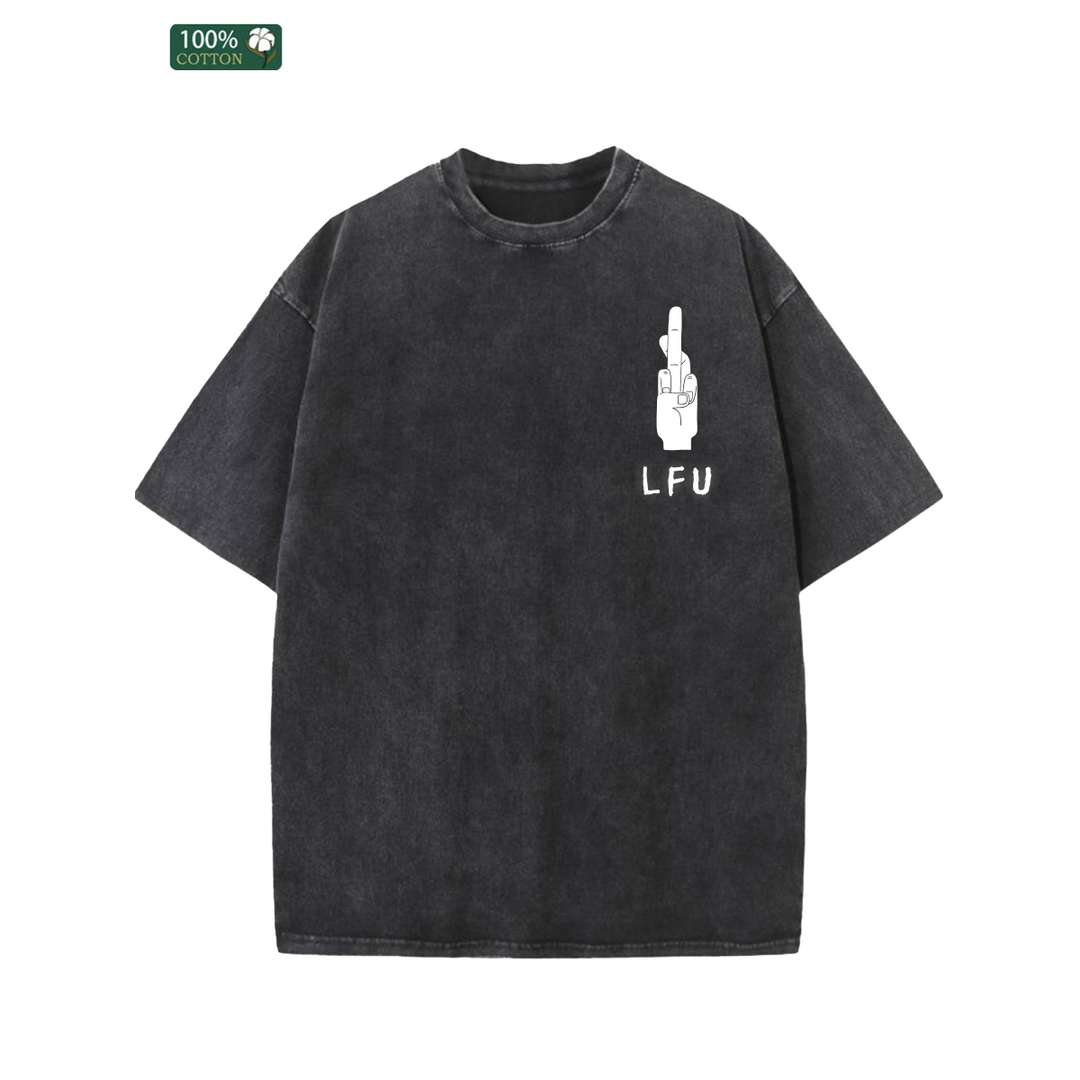 LFU Lucky For You -Shirley Chang Front &amp; Back  T-Shirt
