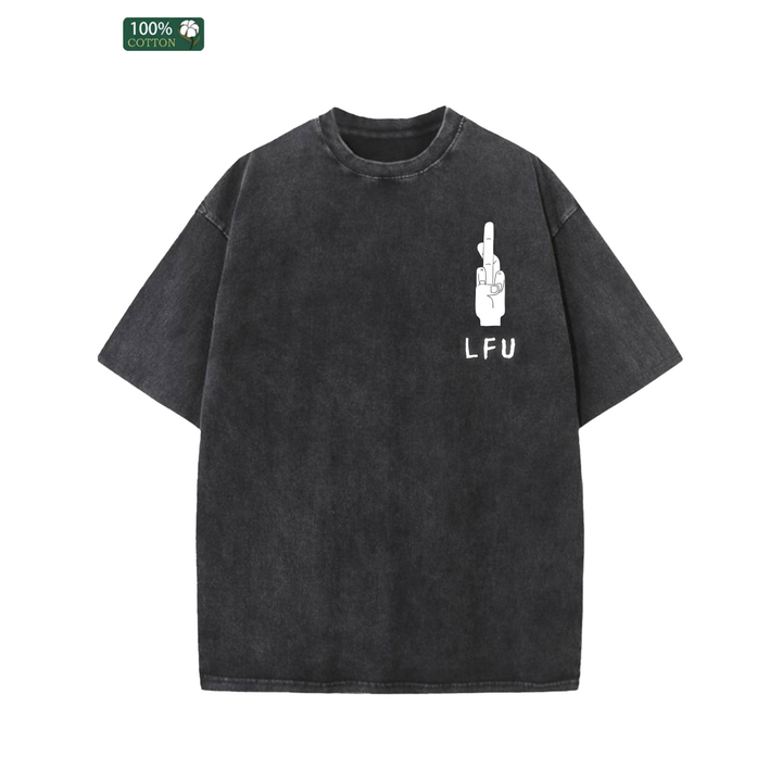 LFU Lucky For You -Shirley Chang Front &amp; Back  T-Shirt