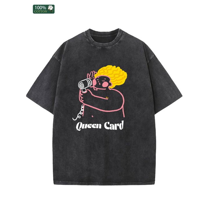 Queen Card Graphic -Shirley Chang T-Shirt