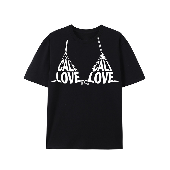 California Love Bikini Graphic T-Shirt – Summer Beach Cotton Tee