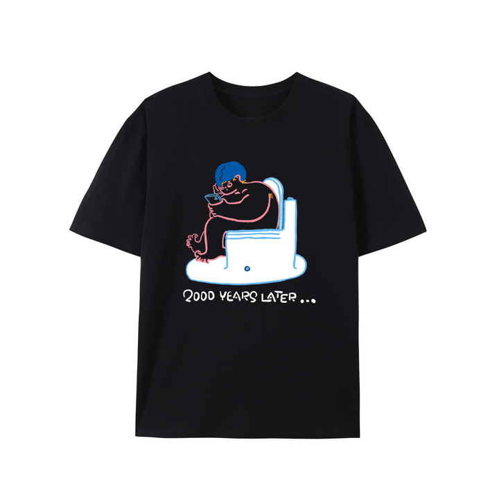 2000 Years Later Toilet -Shirley Chang T-Shirt