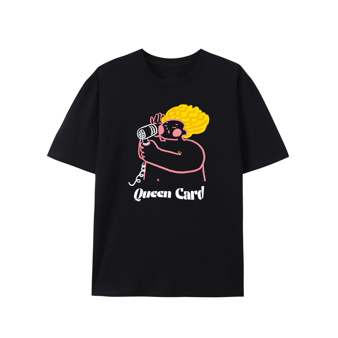 Queen Card Graphic -Shirley Chang T-Shirt