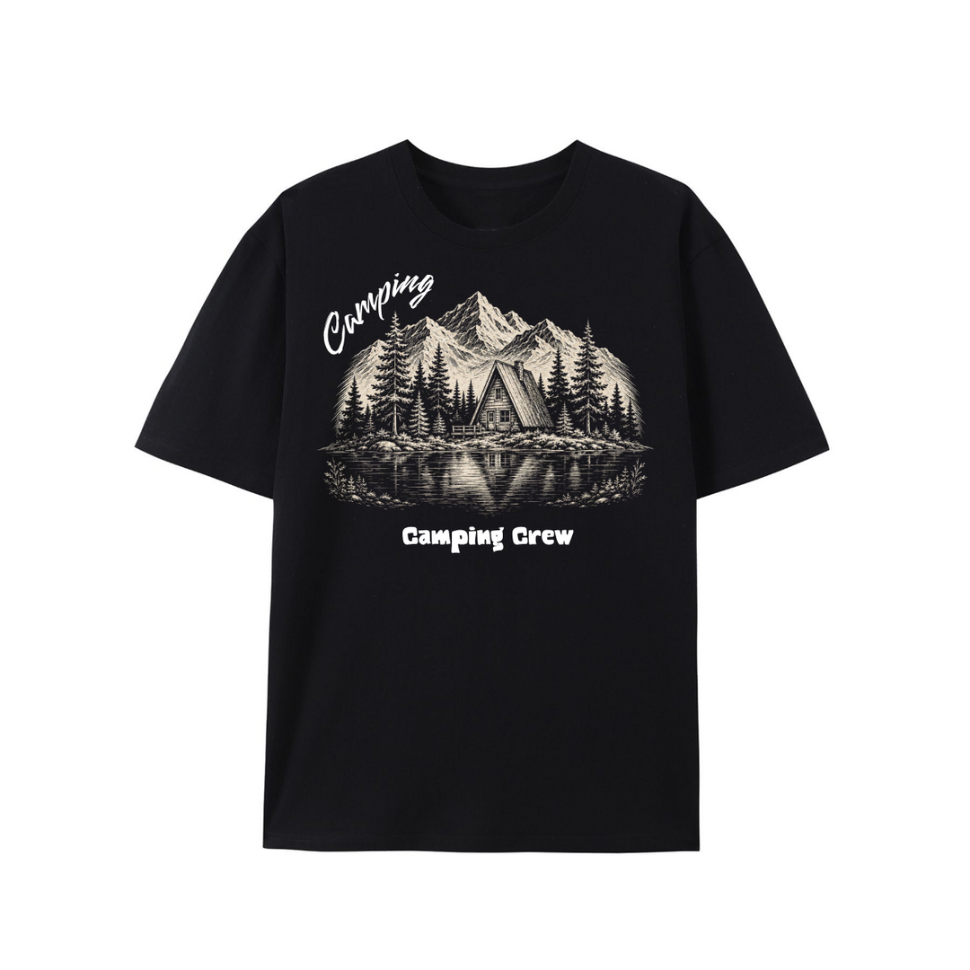 Custom Camping Hoodie | Personalised Vintage Graphic Hoodie