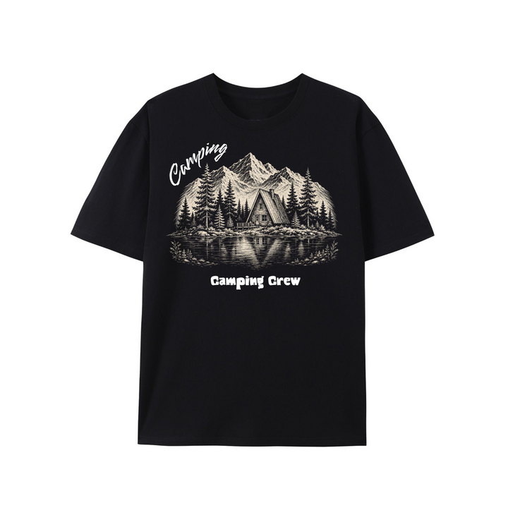 Custom Camping Hoodie | Personalised Vintage Graphic Hoodie