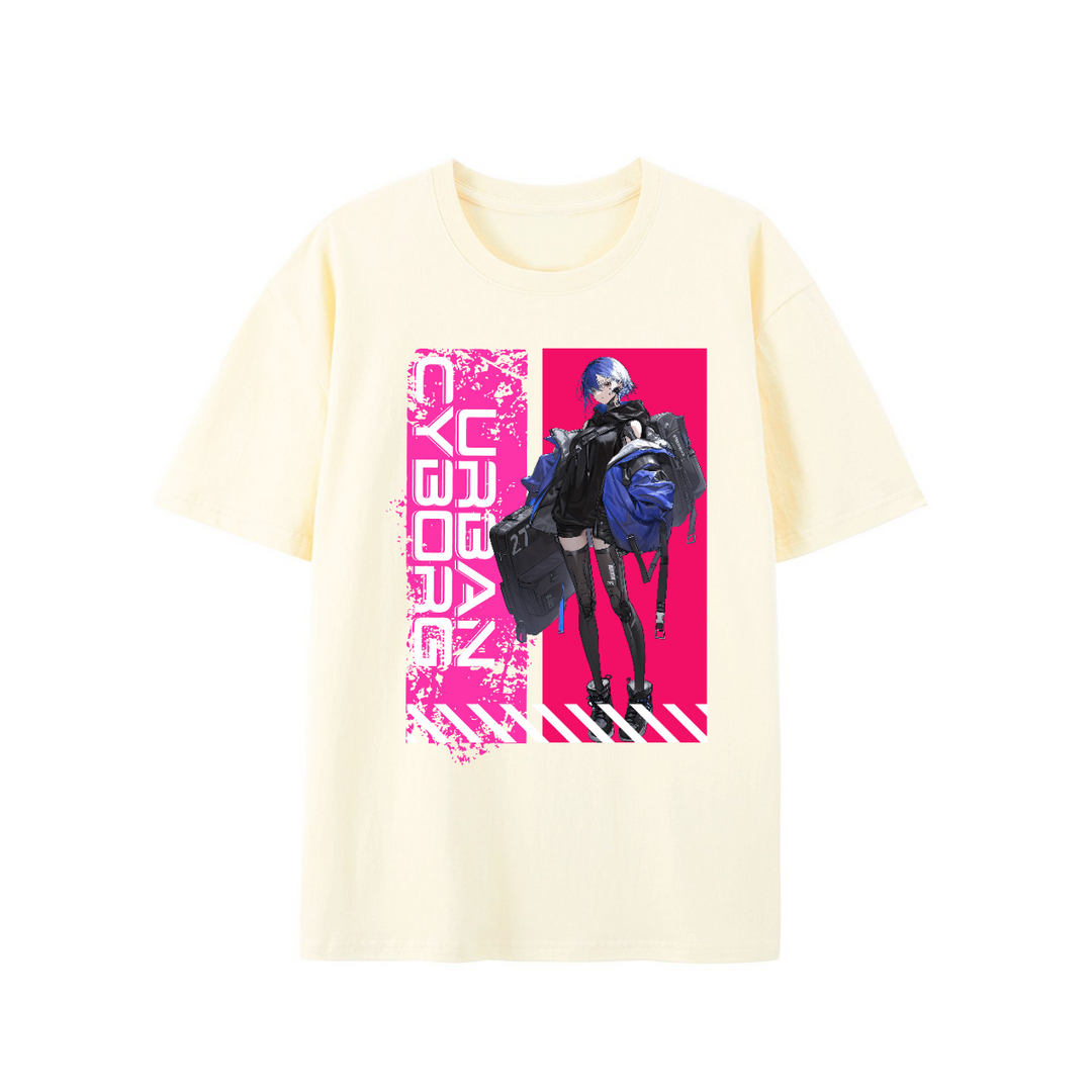 Cyber Anime Girl T-Shirt