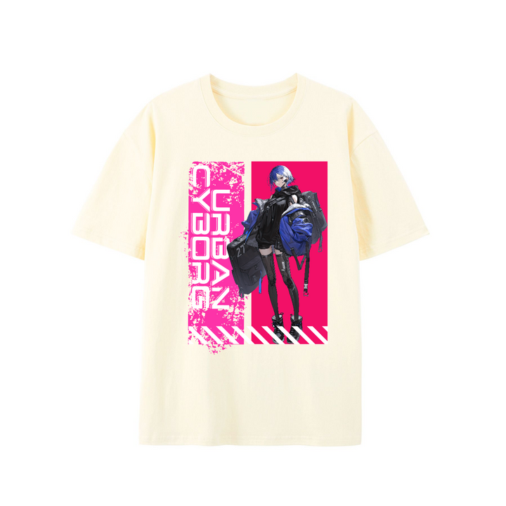 Cyber Anime Girl T-Shirt