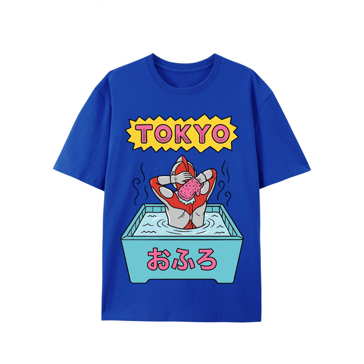 Tokyo Bath Graphic T-Shirt – Japanese Pop Art Tee