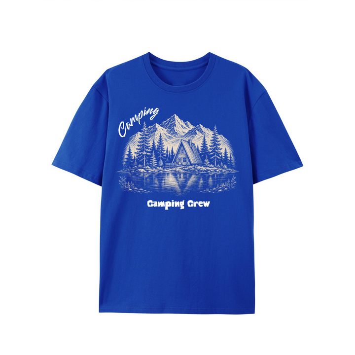 Custom Camping Hoodie | Personalised Vintage Graphic Hoodie