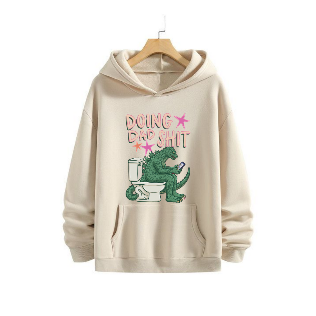 Doing Dad Shit Dinosaur Vintage T-Shirt – Funny Father’s Day Tee