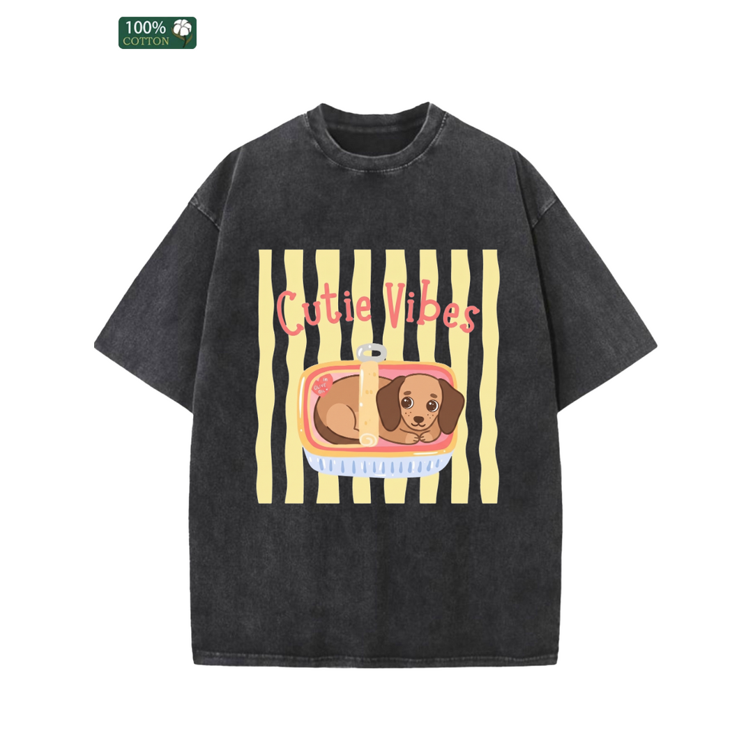 Cutie Vibes Dachshund T-Shirt