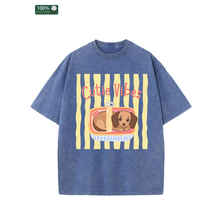 Cutie Vibes Dachshund T-Shirt
